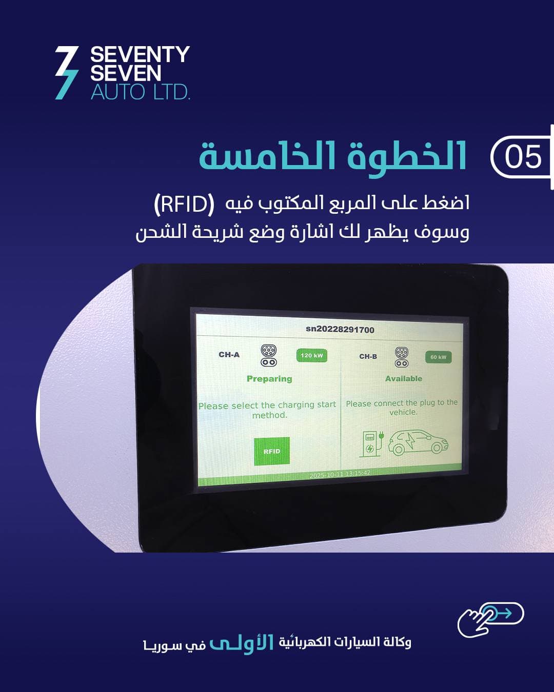 صورة منشأة 77 Auto Syria - قسم محطات شحن سيارات كهرباء في حرستا 6